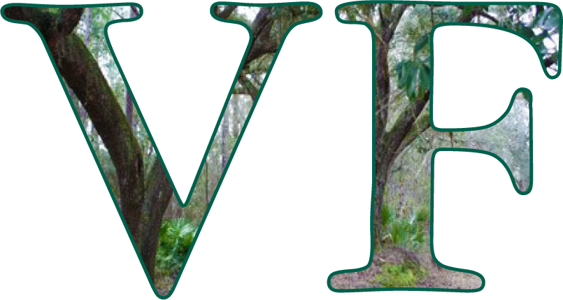 Letters VF for Volusia Forever - Logo